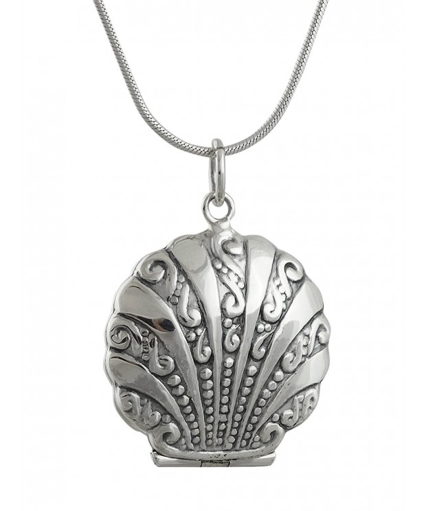Sterling Silver Nautical Locket Necklace