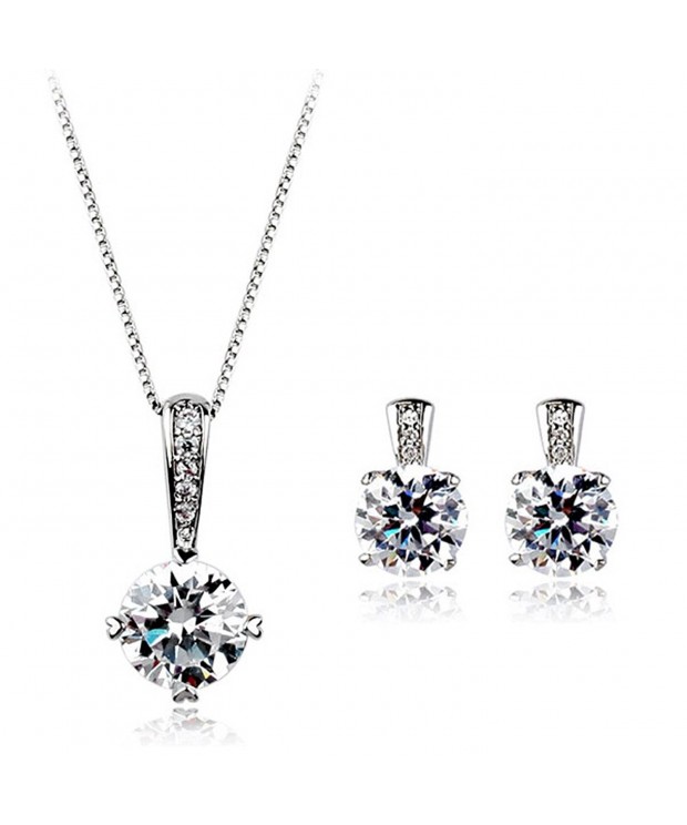 Sparkling Swarovski Elements Crystal Set