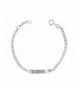 Sterling Silver Inches Baby Bracelet