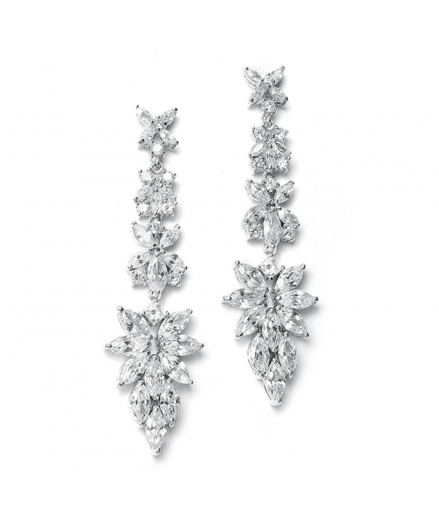 Mariell Luxurious Statement Earrings Clusters