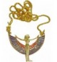 Pharaoh Jewelry Handmade Necklace Enameled