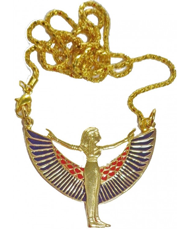 Pharaoh Jewelry Handmade Necklace Enameled