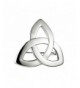 Rhodium Trinity Ladies Brooch Solvar