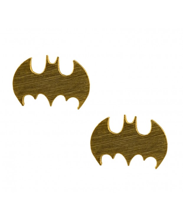 AppleLatte Earrings Lightweight Plated Batman