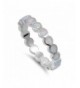 Eternity Stackable Wedding Engagement Sterling