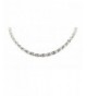 Solid Sterling Silver Diamond Chain