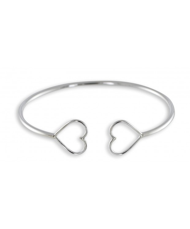 Double Sterling Silver Bangle Bracelet