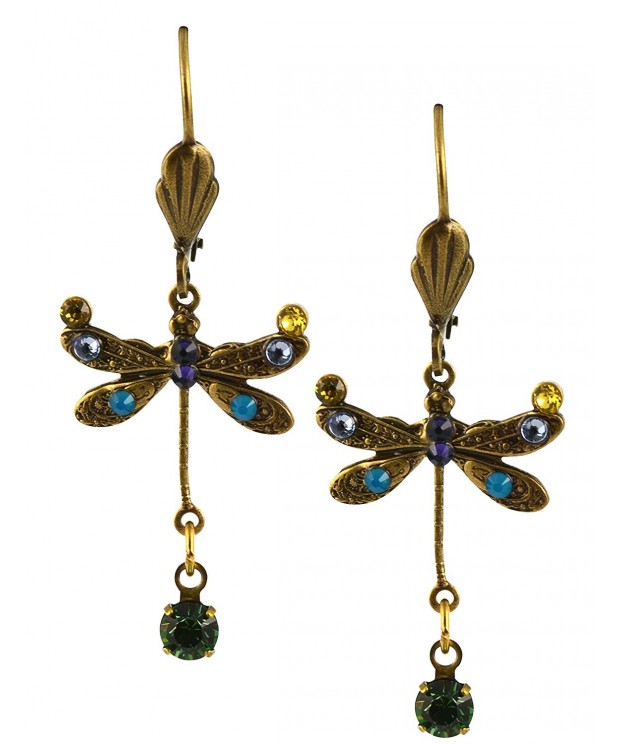 Anne Koplik Dragonfly Earrings Jonquil