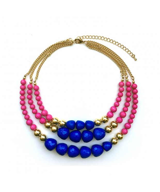 TrinketSea Statement Necklaces Colorful Beautiful