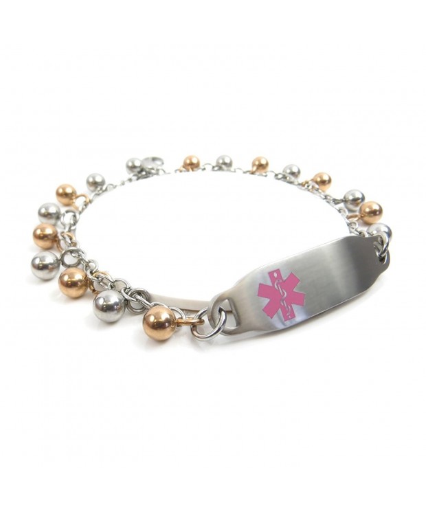 MyIDDr Pre Engraved Customized Alzheimers Bracelet