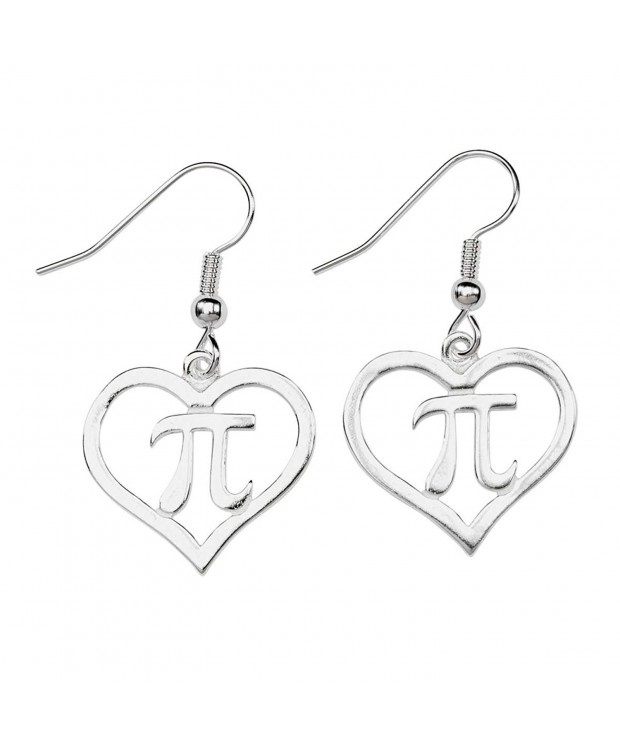 ComputerGear Math Jewelry Earrings Heart