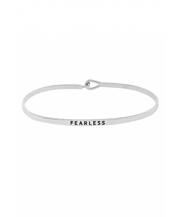 Rosemarie Collections Womens Bracelet Fearless