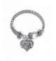 Graduation Classic Silver Crystal Bracelet