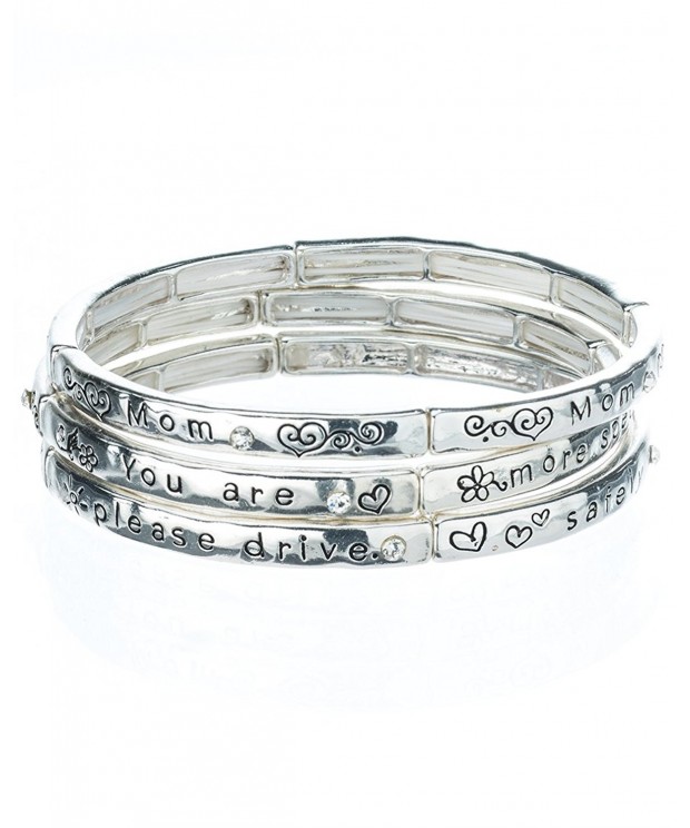 Inspirational Silver tone Bracelet Jewelry Nexus