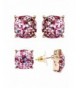 Fashion Womens Square Glitter Earrings