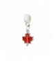 Universal Enamel Canada Maple Charm