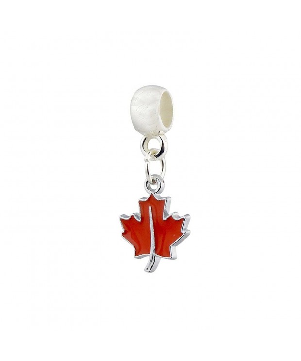 Universal Enamel Canada Maple Charm