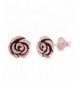 Little Plated Flower Sterling Earrings