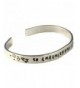 Personalized Bracelet Infinity Stamped Aluminum