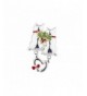 Lux Accessories Christmas Silvertone Mistletoe