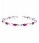 Fabulous Trend Marquise Gemstone Bracelet