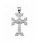 Sterling Eternity Khachkar Armenian Pendant