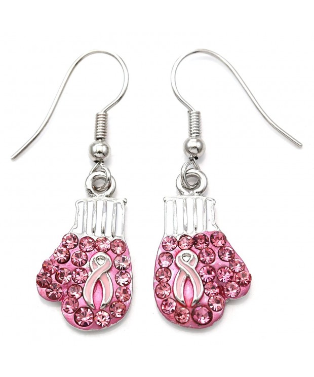 SoulBreezeCollection Breast Awareness Fighting Earrings