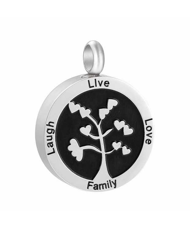Stainless Keepsake Necklace Cremation Memorial