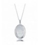 Sterling Silver High Polish Locket Chain