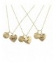 Lux Accessories Goldtone Friends Necklace
