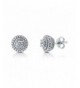 BERRICLE Sterling Earrings Swarovski Zirconia