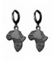 U7 Fashion Plated Africa Earrings