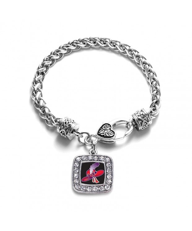 Lovers Classic Silver Crystal Bracelet