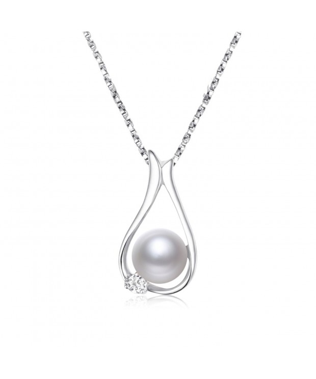 Nonnyl Sterling Freshwater Cultured Necklaces