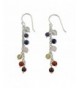 NOVICA Sterling Multi Gemstone Earrings Tranquility