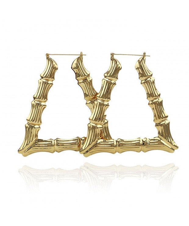 Shoopic Earrings Statement Hip Hop triangle2