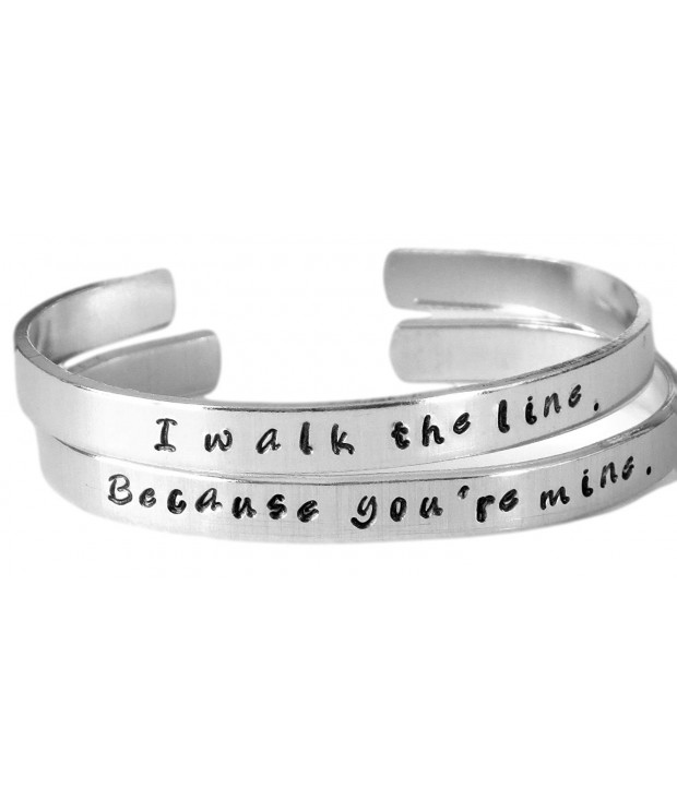 Because Youre Aluminum Bangle Bracelet