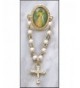 Epoxy Divine Mercy Rosary Lapel
