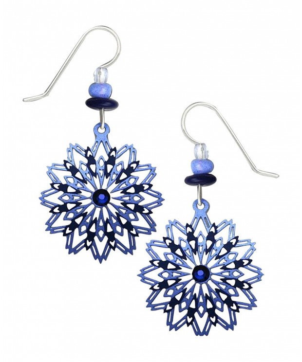 Adajio Sienna Mandala Earrings 7678