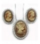 Light Jewelry Necklace Pendant Earrings