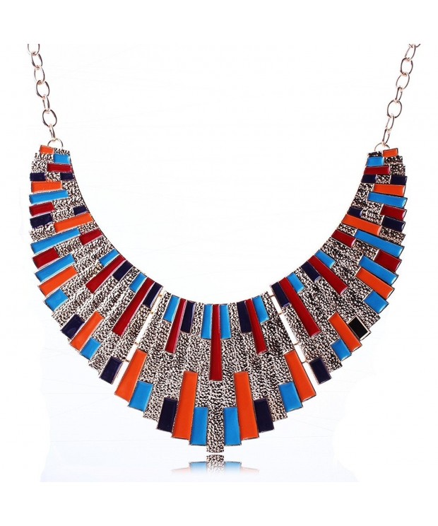 Qiyun Fashion Chunky Statement Necklace