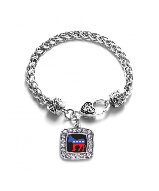 Democrat Leftist Classic Silver Bracelet