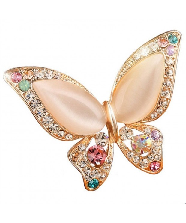 Colorful Crystal Rhinestone Butterfly Dual use
