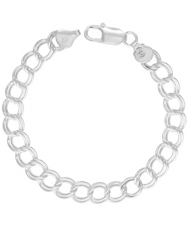 Sterling Silver Double bracelet medium