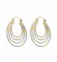 Amazing Elegant Magical Gold Silver Tone Earrings