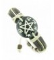Amulet Leather Bracelet Pentacle Natural