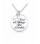 Sterling Engraved Possible Inspirational Necklace