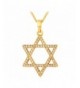 Jewish Jewelry Zirconia Pendant Necklace