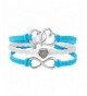 Heart Charms Handmade Bracelets Infinity