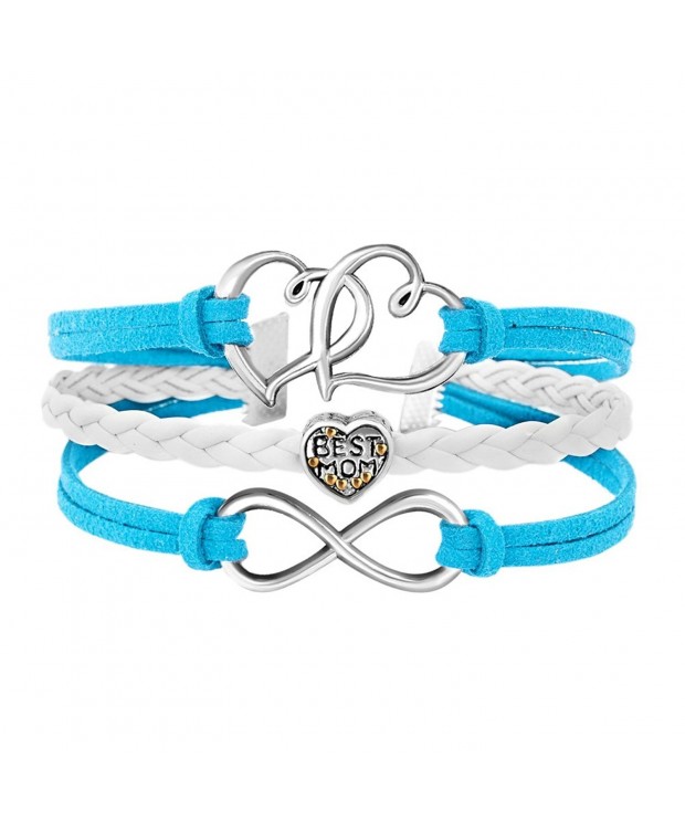 Heart Charms Handmade Bracelets Infinity